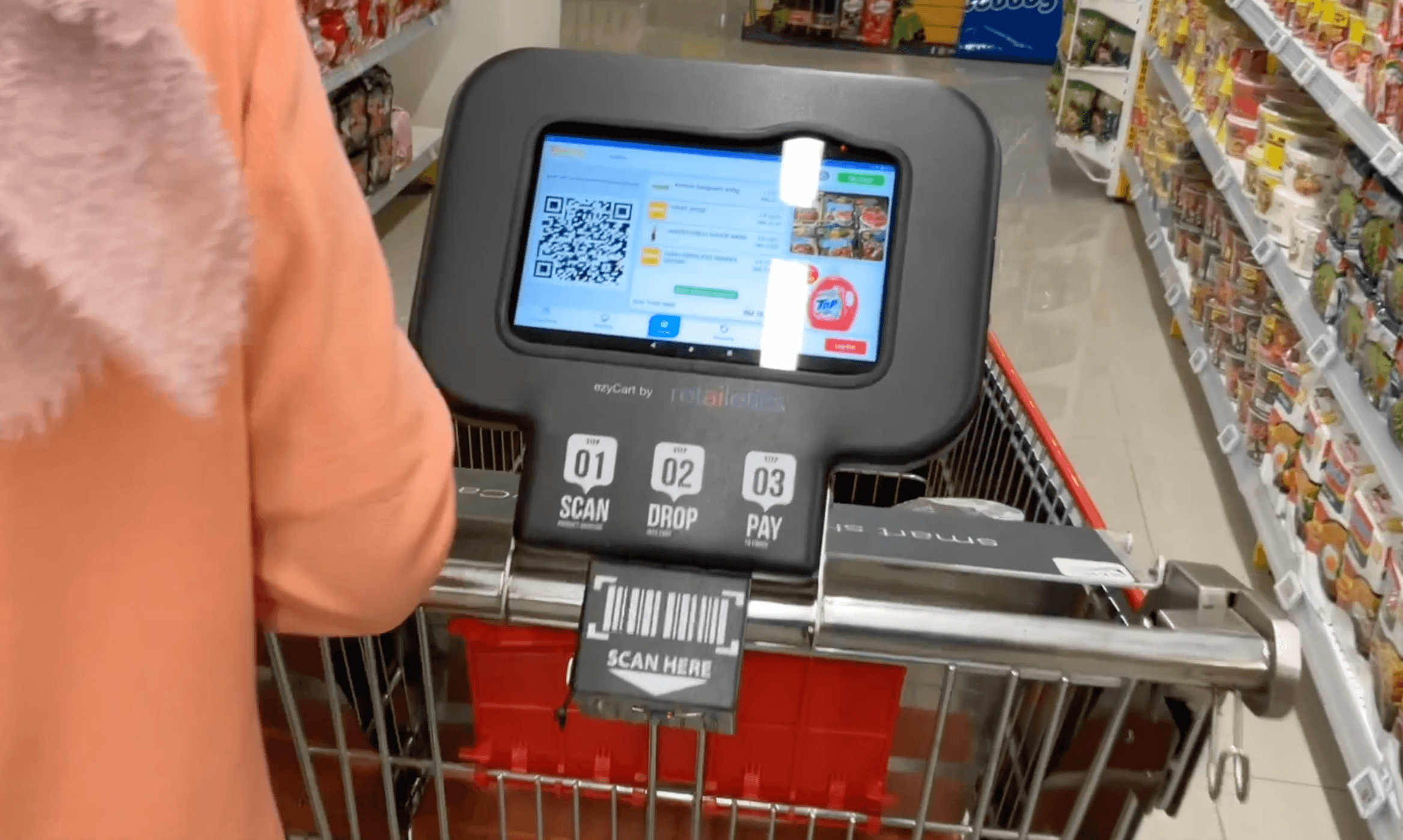 Embedded solutions for ezyCart