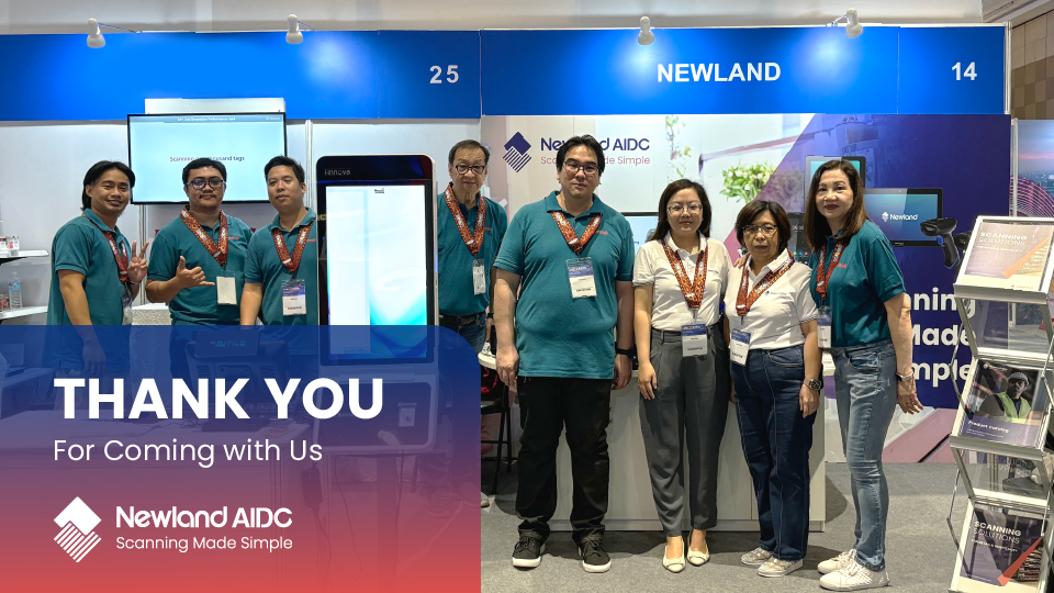 Thank You for Coming with Newland AIDC at NRCE