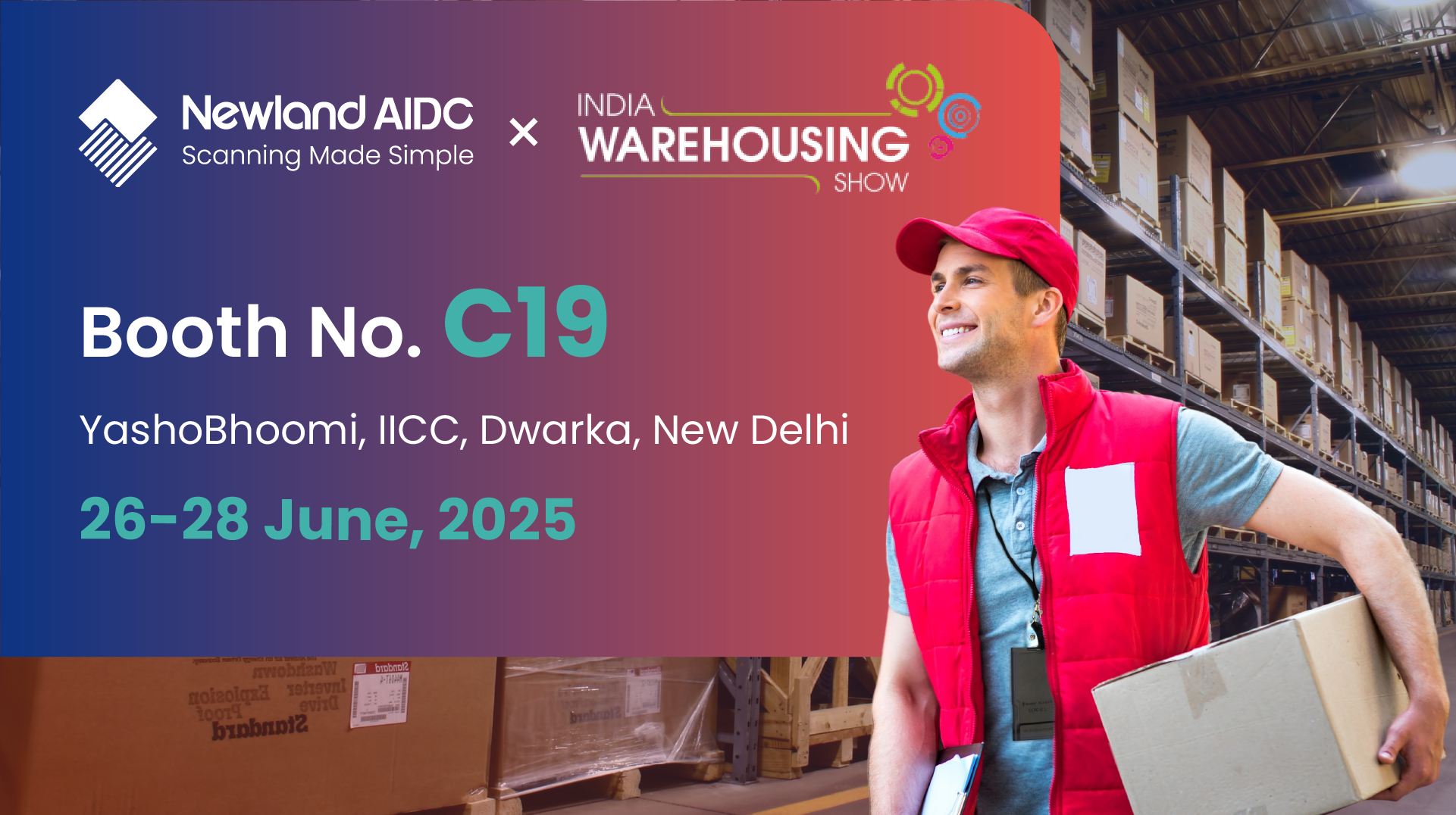 Newland AIDC's Invitation for IWS