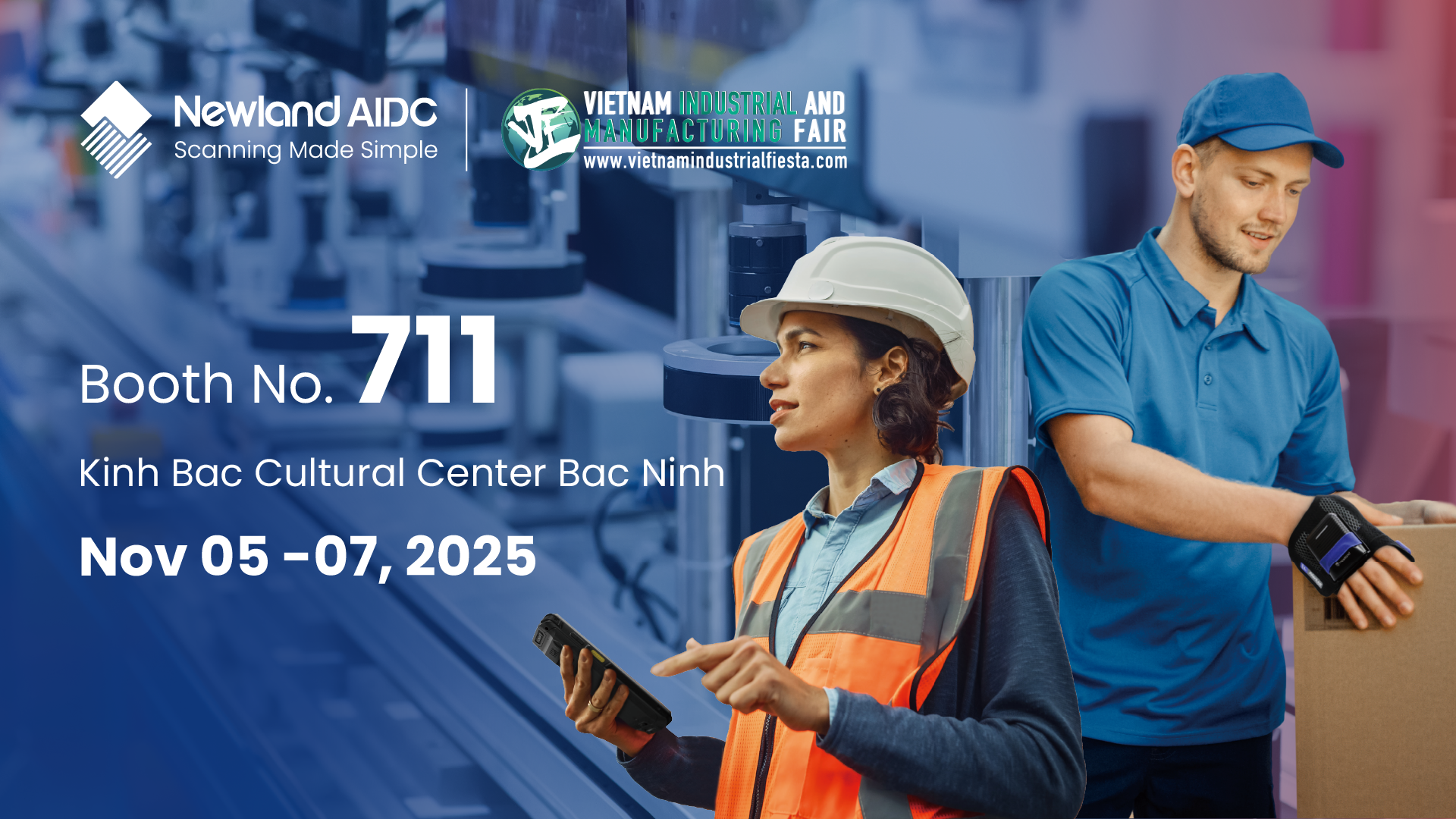 Newland AIDC's Invitation for VIMF