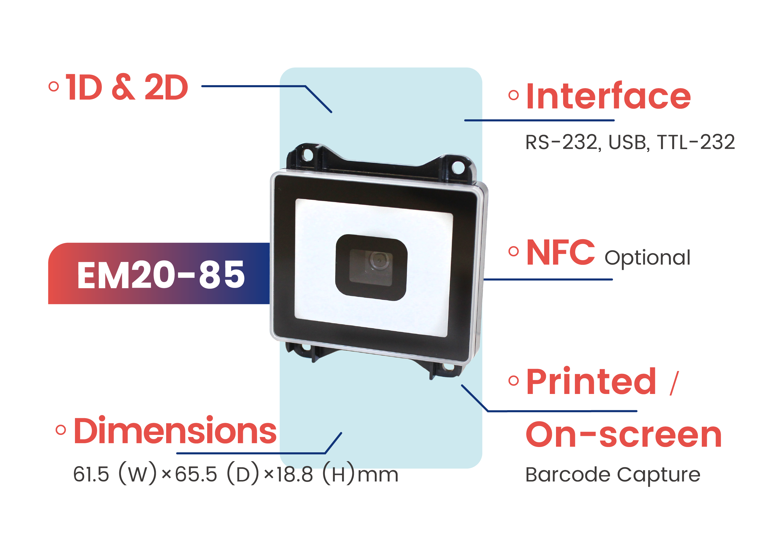 Newland AIDC's OEM Scan Engine EM20-85