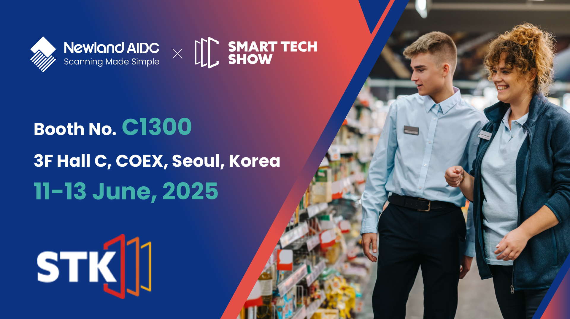 Newland AIDC's Invitation for SMART TECH KOREA 2025