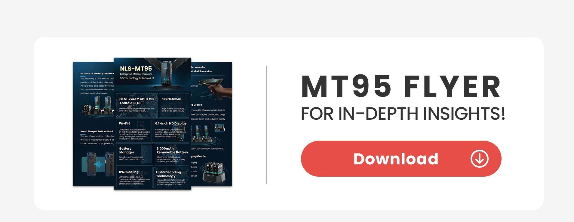 Download Newland AIDC Enterprise Mobile Terminal MT95 Flyer